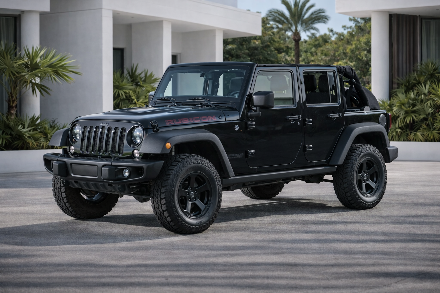 Jeepa Wranglera Rubicon